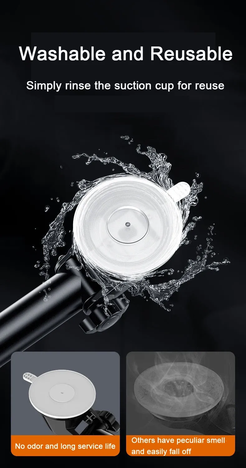 Support de téléphone installé sur grille d'aération