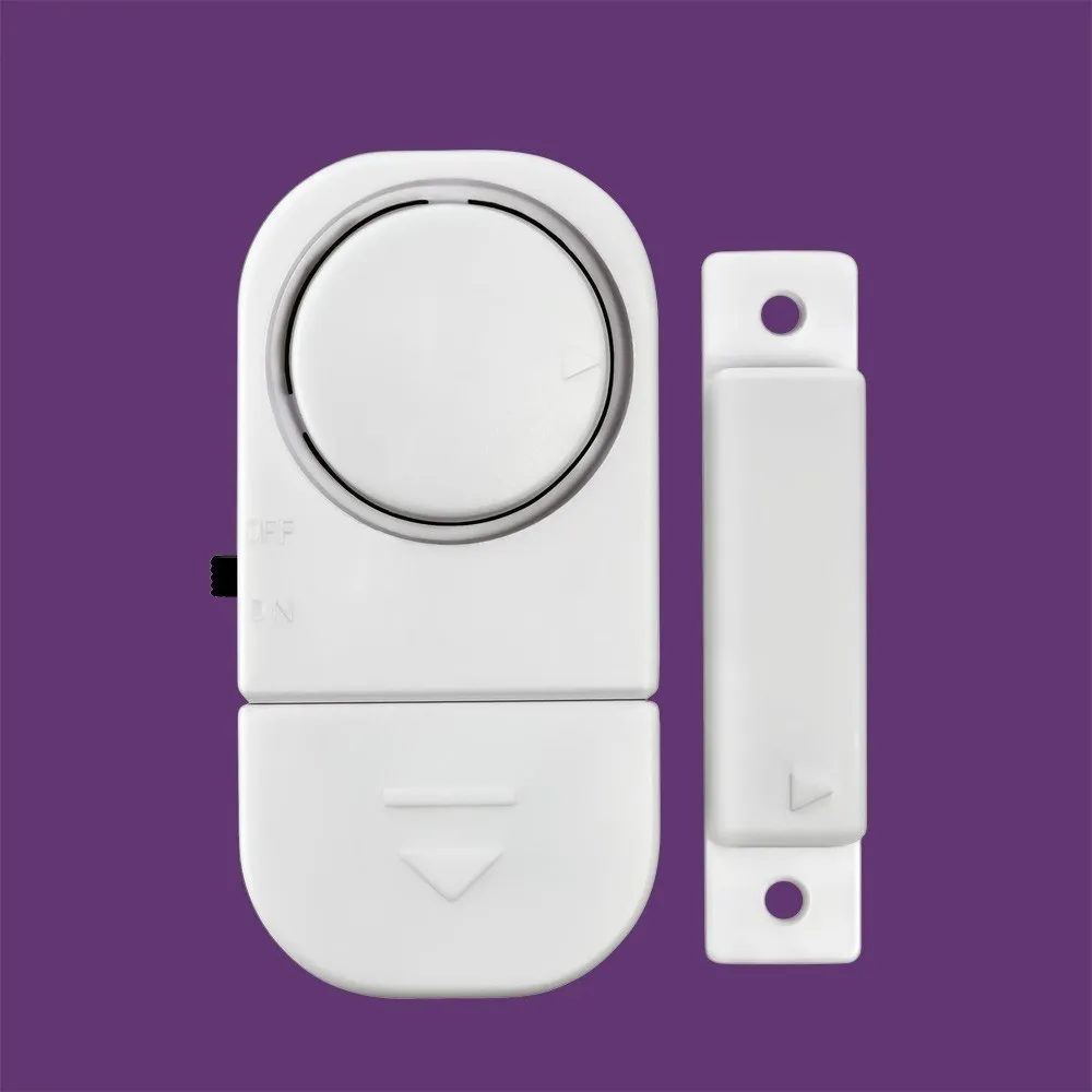 Alarme de porte et fenêtre sans fil, mise en situation
