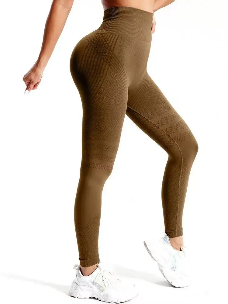 Legging 3D taille haute effet push-up pour la salle de sport et le yoga 16