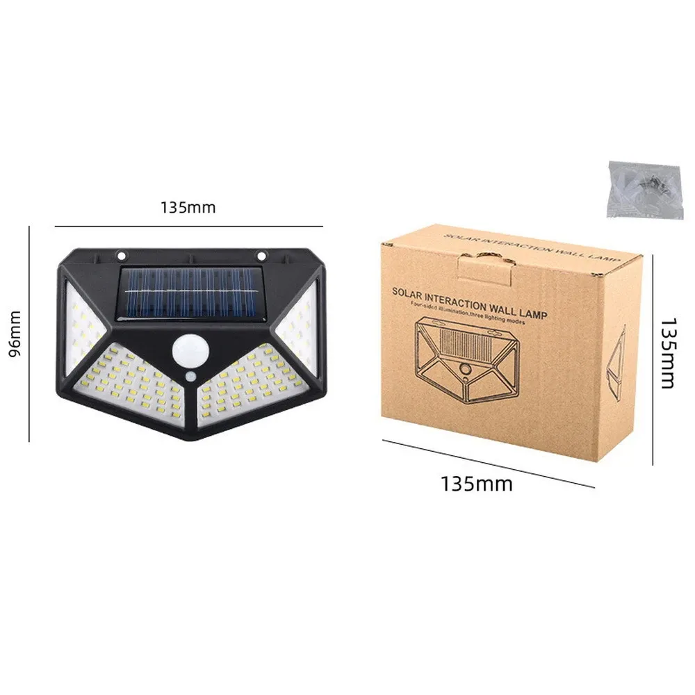 Lampe solaire de jardin en ambiance nocturne