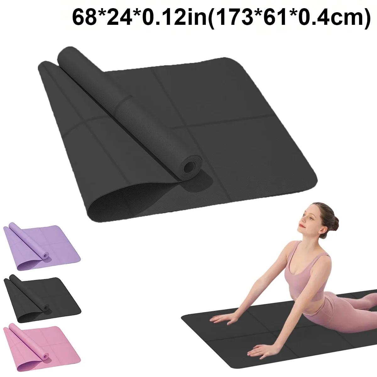 Tapis de yoga en EVA, vue de détail