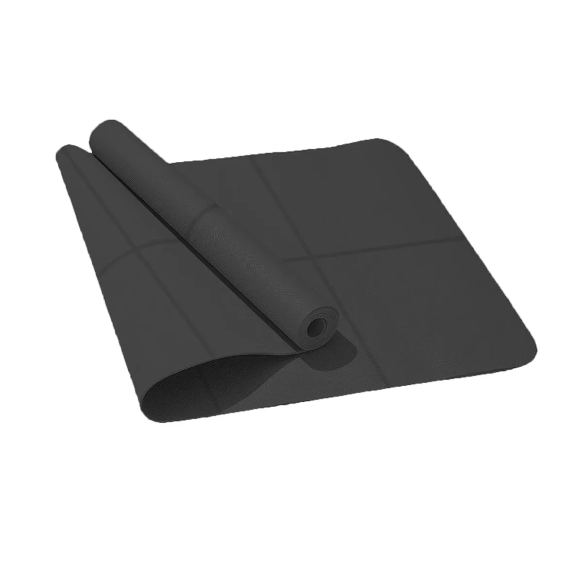 Tapis de yoga de sport en EVA, confortable, en mousse de 4 mm d'épaisseur, pour le yoga, le pilates et la gymnastique. 8