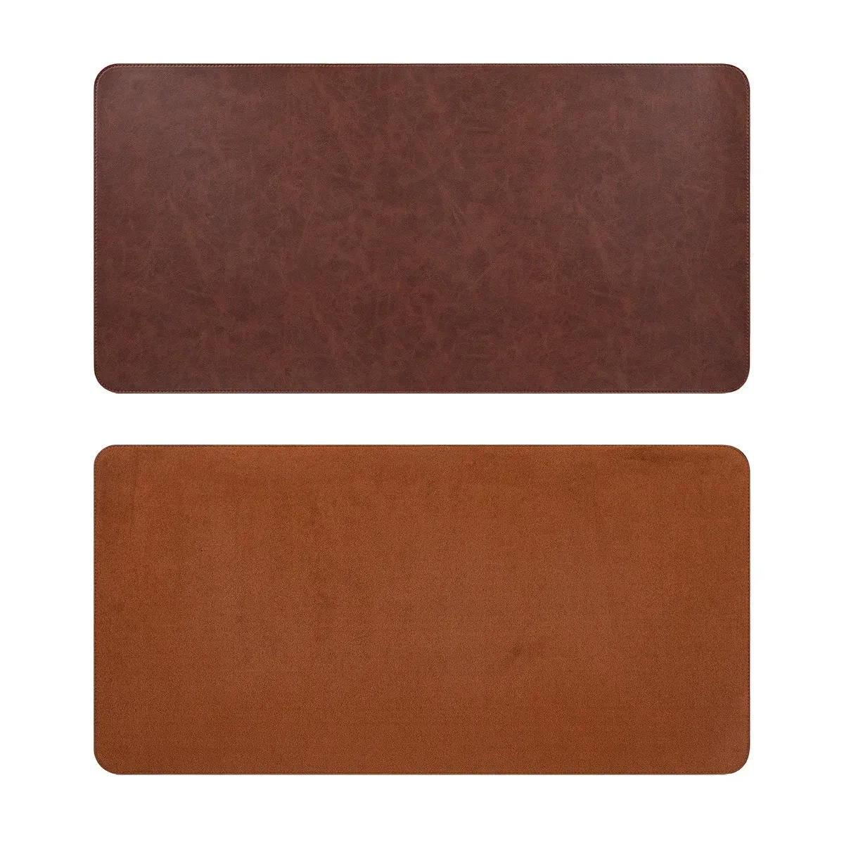 Sous-main de bureau en PU imperméable et antidérapant, grand format, facile à nettoyer 4