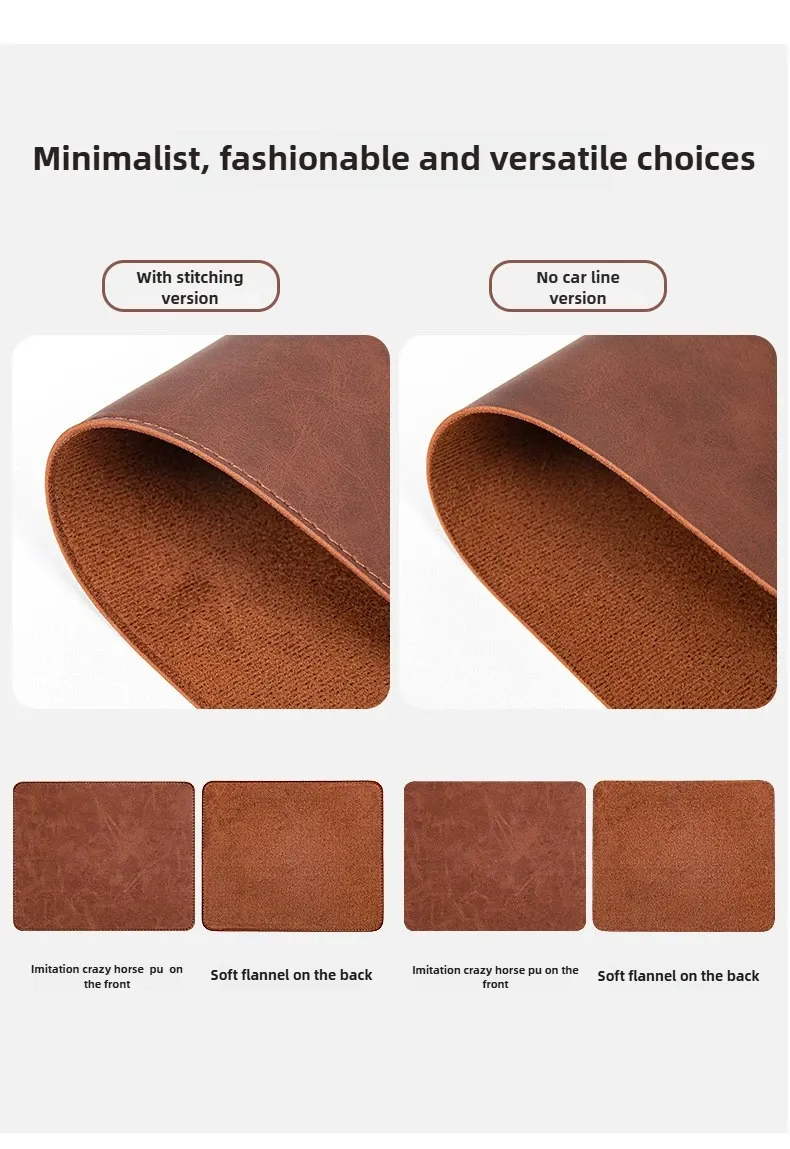 Surface imperméable du tapis de bureau en PU