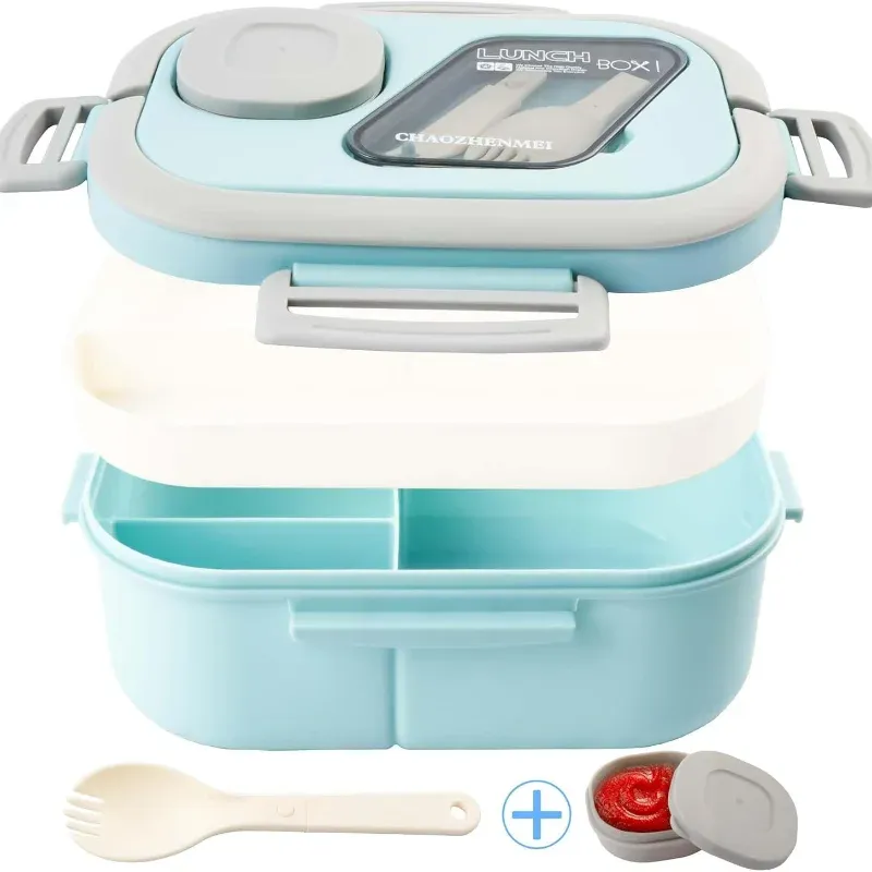 Boîte à lunch isolée à double paroi, boîte bento scellée pour la conservation de la fraîcheur, pour adultes, 1 pièce 6