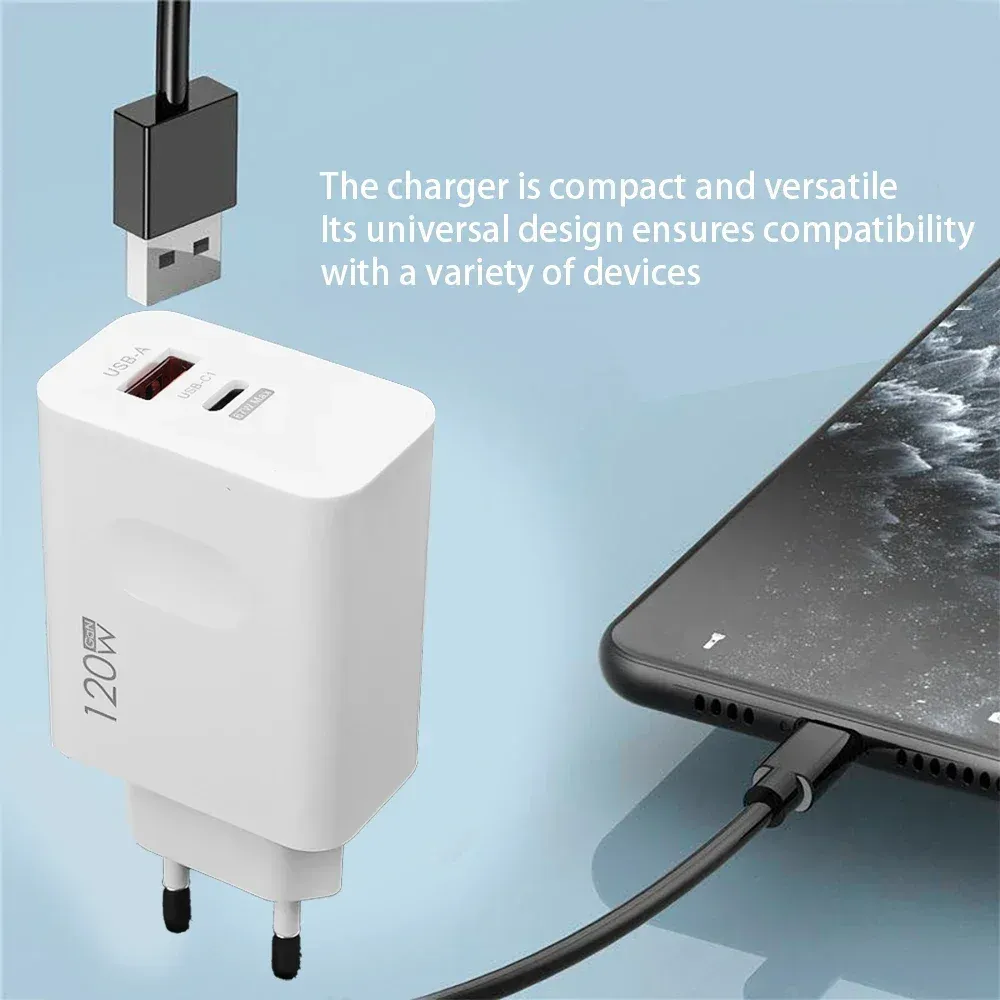 Chargeur rapide sous différents angles