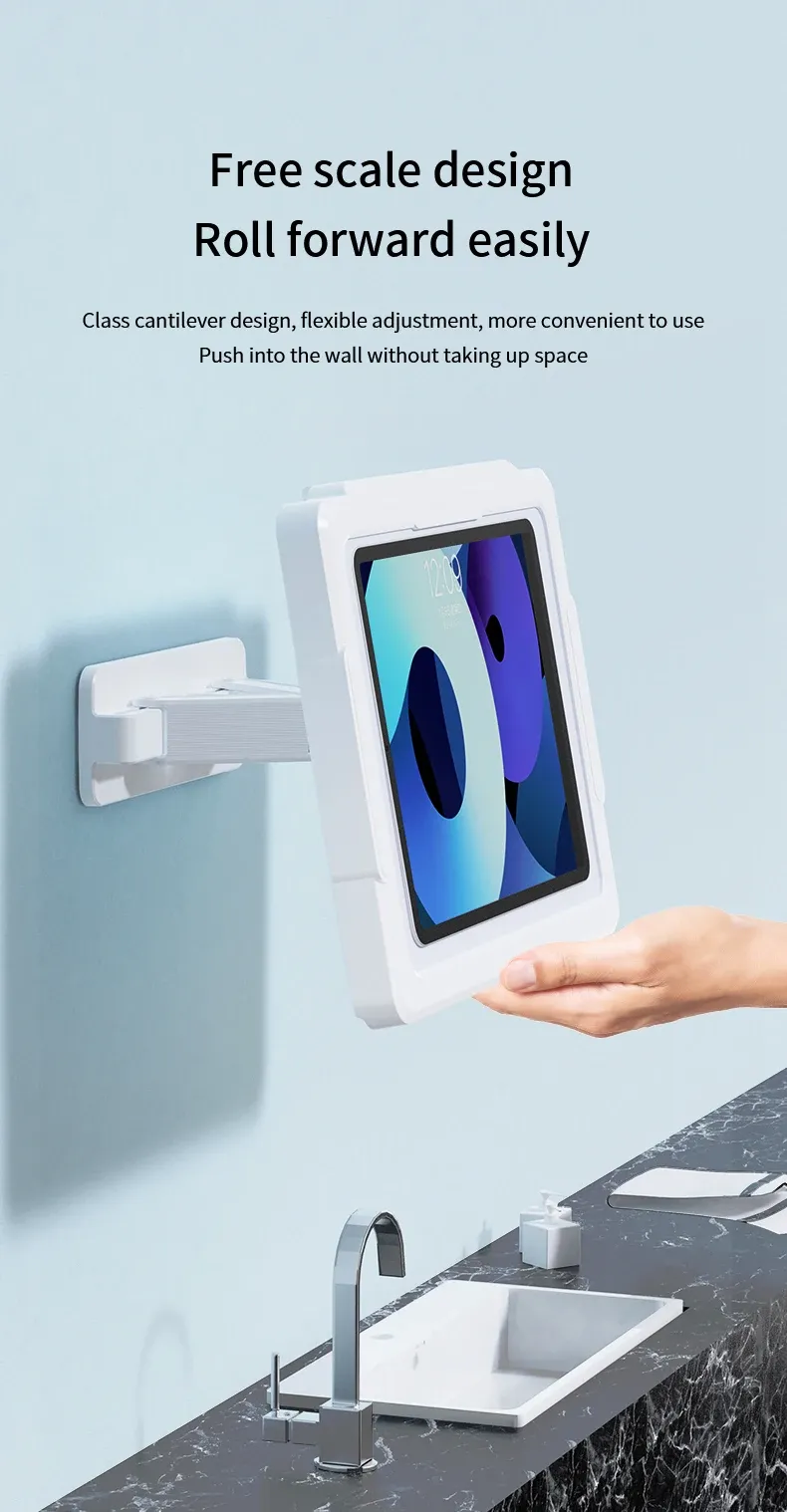 Support de tablette, mise en situation