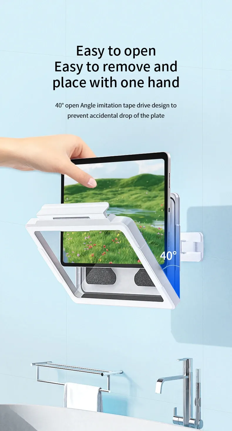 Support de tablette, finition soignée