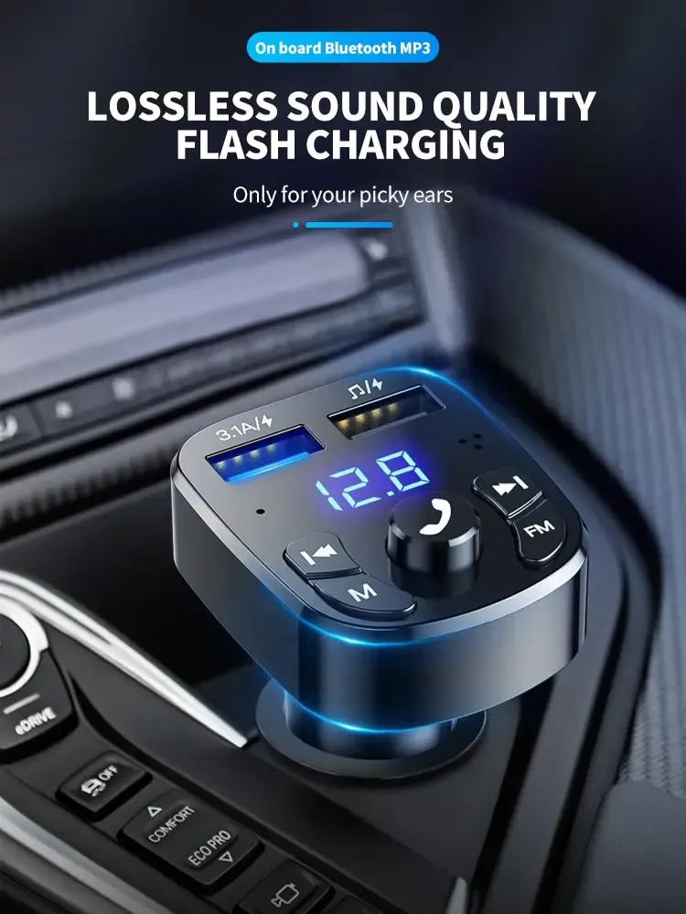 Vue d'ensemble du kit de transmission FM pour voiture
