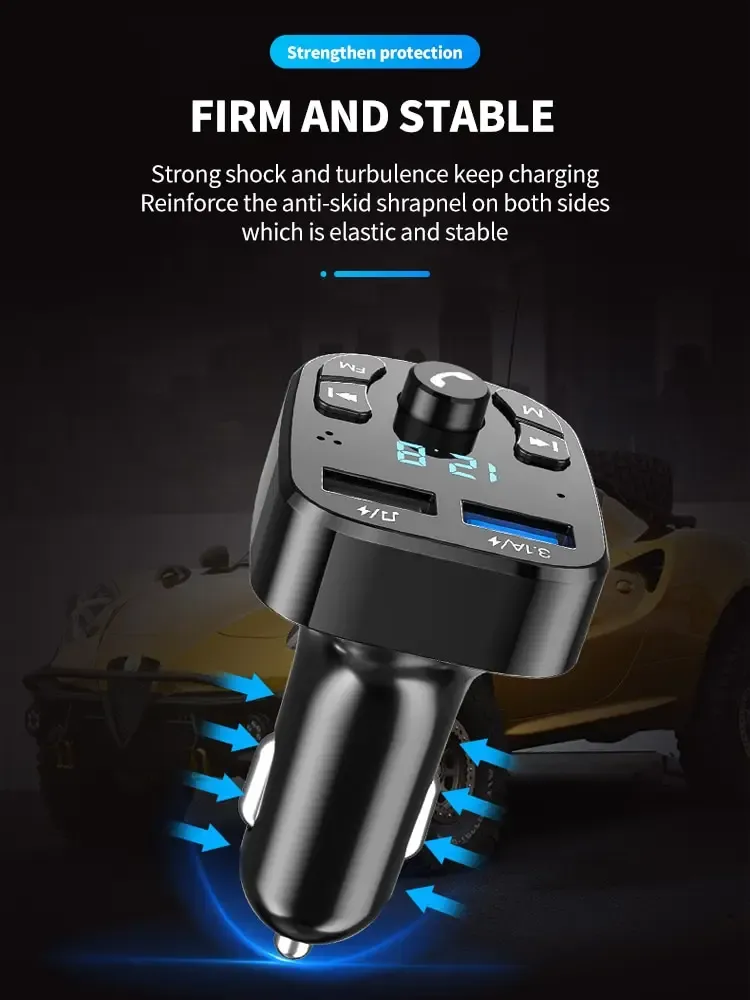 Connexion USB pour lecture de clé mémoire en voiture