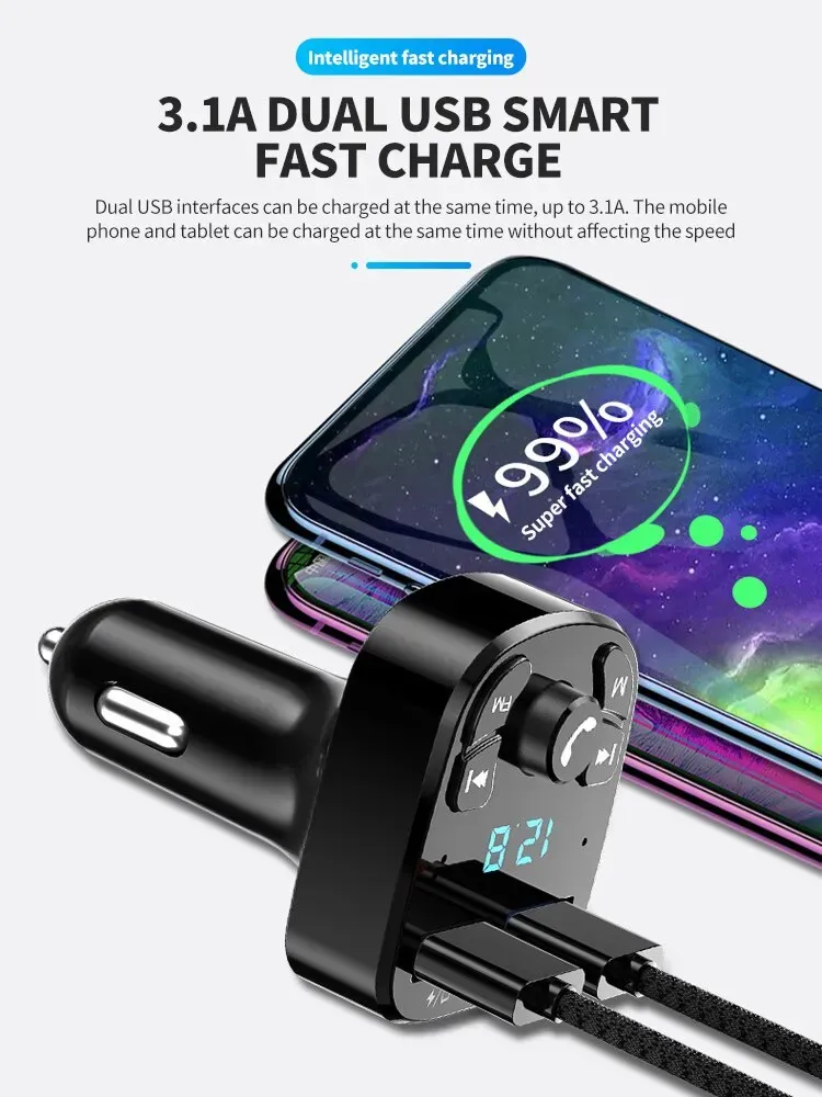 Kit mains libres Bluetooth pour véhicule