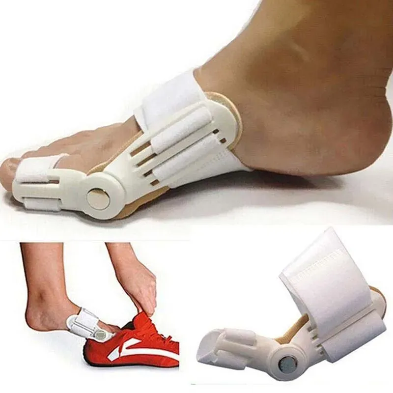 Correcteur orthopédique d'orteils, en situation