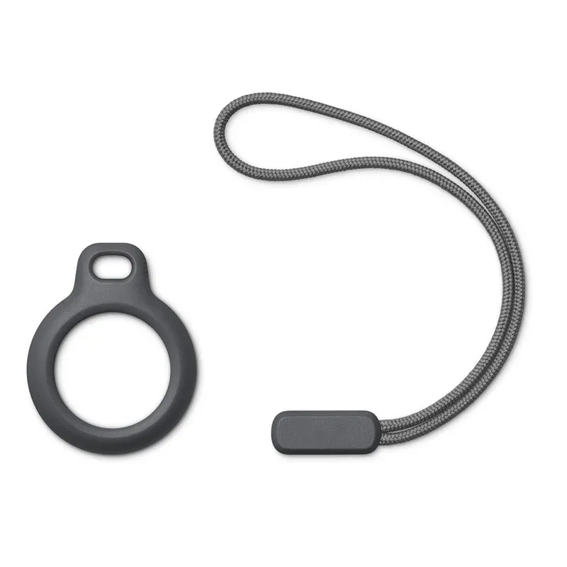 Étui en silicone liquide pour AirTag, en situation