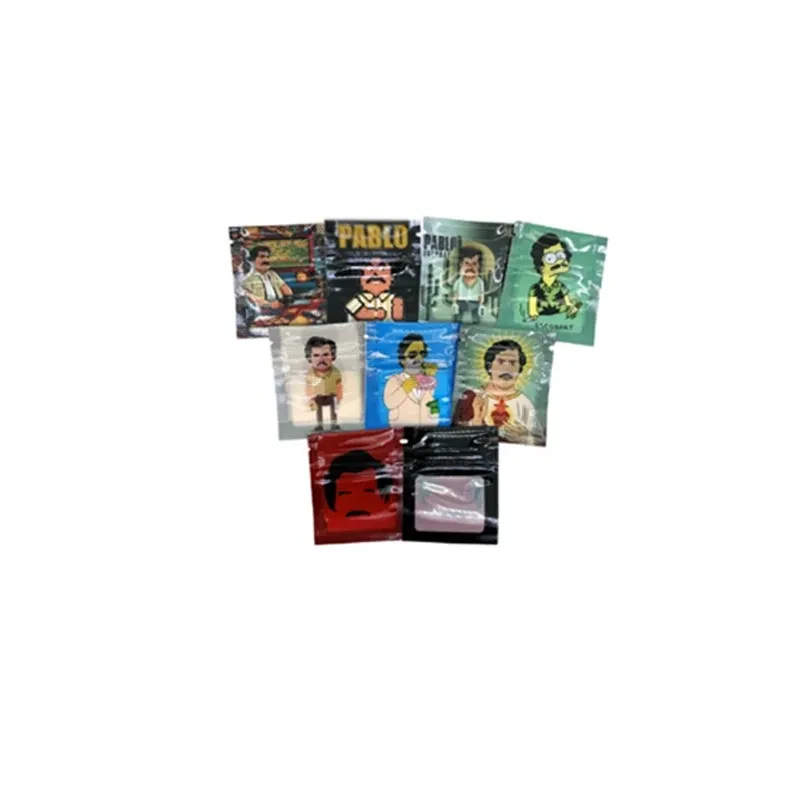 Sachets plats refermables en Mylar 5 x 7 cm pour aliments 3