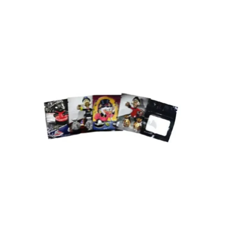 Sachets plats refermables en Mylar 5 x 7 cm pour aliments 6