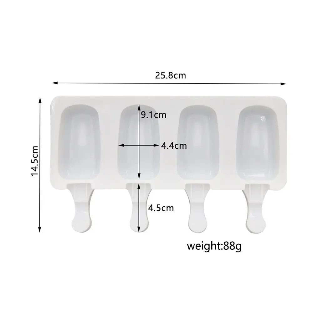 Moule en silicone Magnum pour crèmes glacées et sucettes glacées maison 7