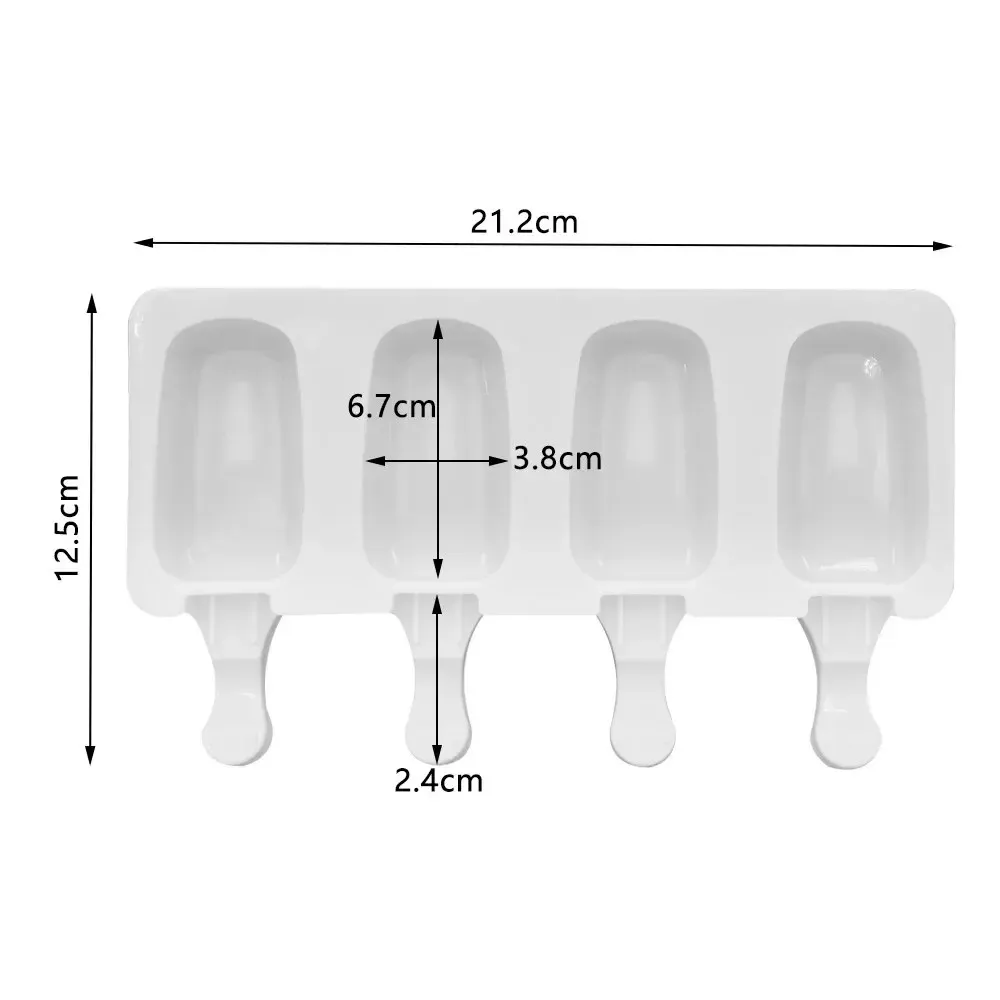 Moule en silicone Magnum pour crèmes glacées et sucettes glacées maison 10