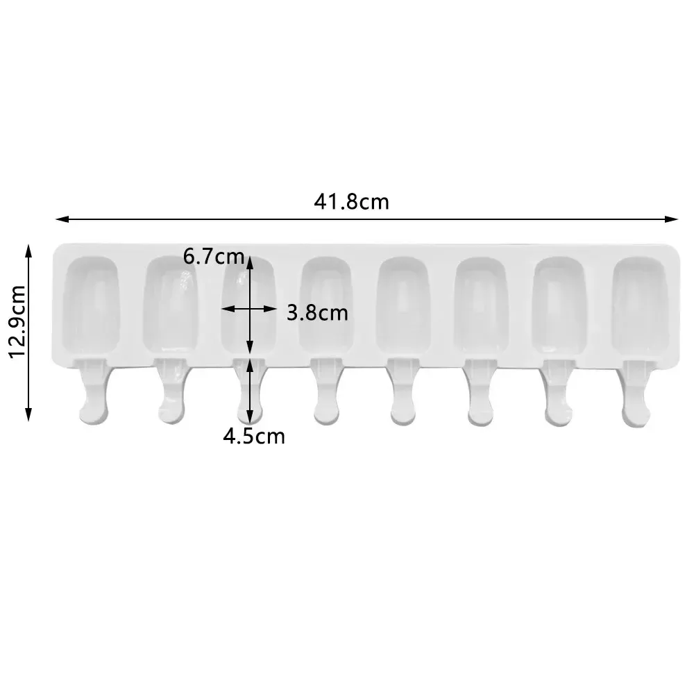 Moule en silicone Magnum pour crèmes glacées et sucettes glacées maison 9