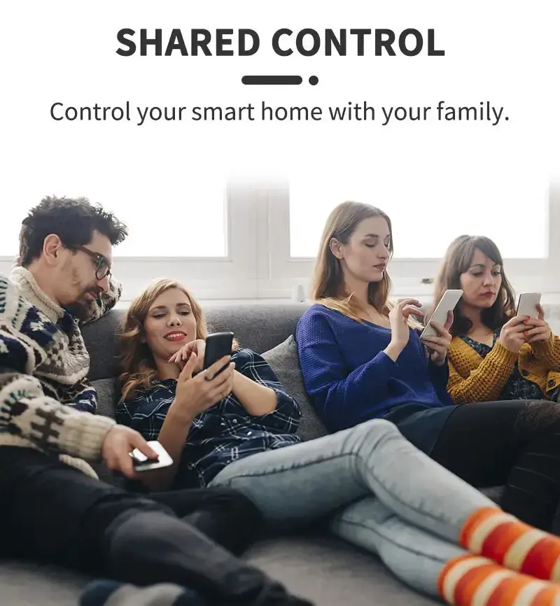 Partage de la prise avec les membres de la famille