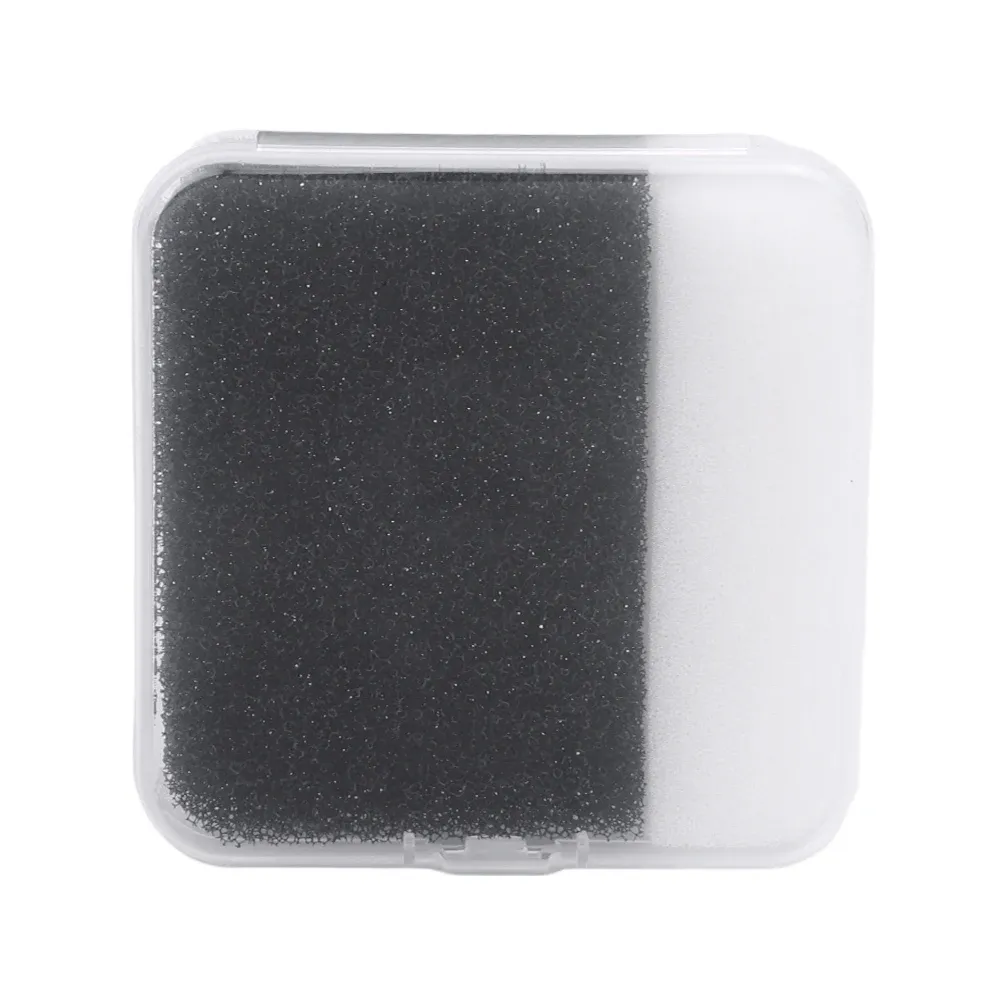 Ensemble de 13 éponges de nettoyage portables pour pinceaux de maquillage, avec boîte de rangement 7