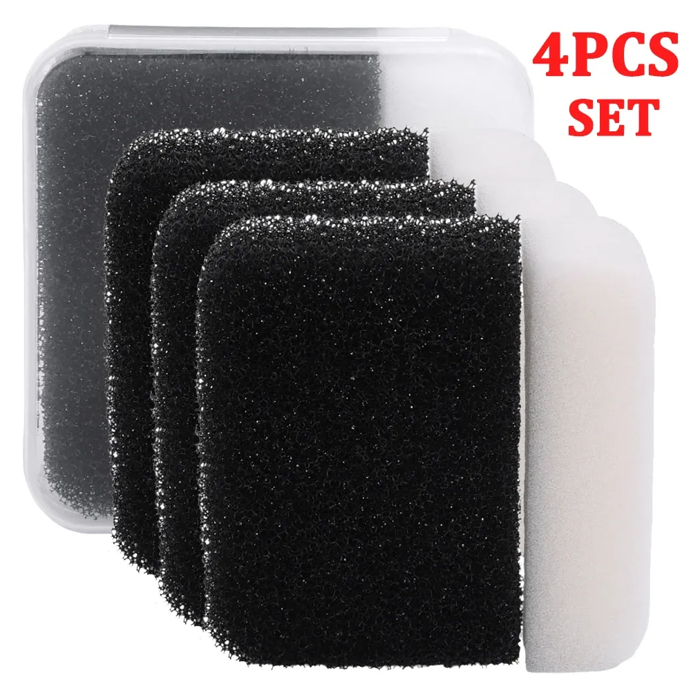 Ensemble de 13 éponges de nettoyage portables pour pinceaux de maquillage, avec boîte de rangement 13