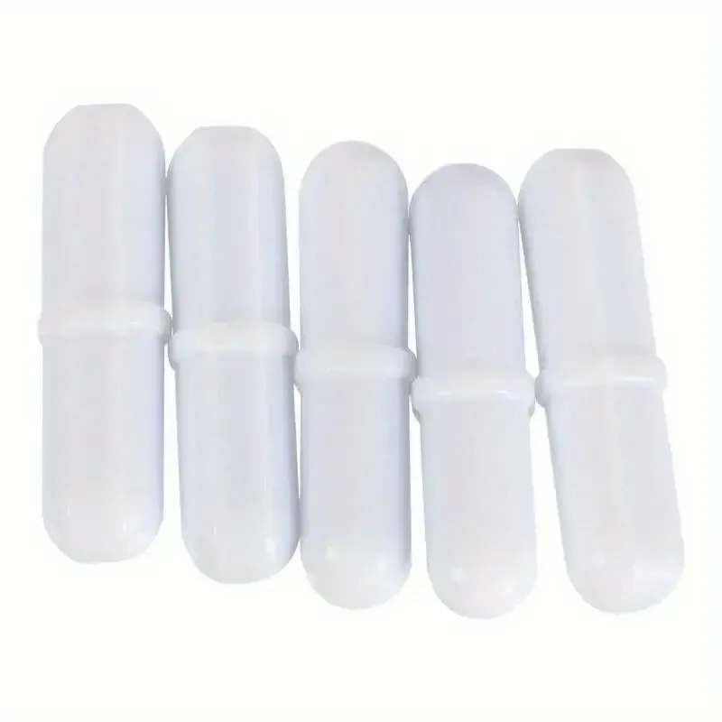 Barreaux aimantés de laboratoire B6 x 20 mm, lot de 5, agitateur magnétique rotatif, revêtement PTFE 7