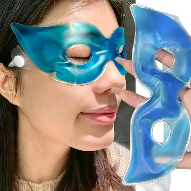 Détail du masque rafraîchissant pour les yeux