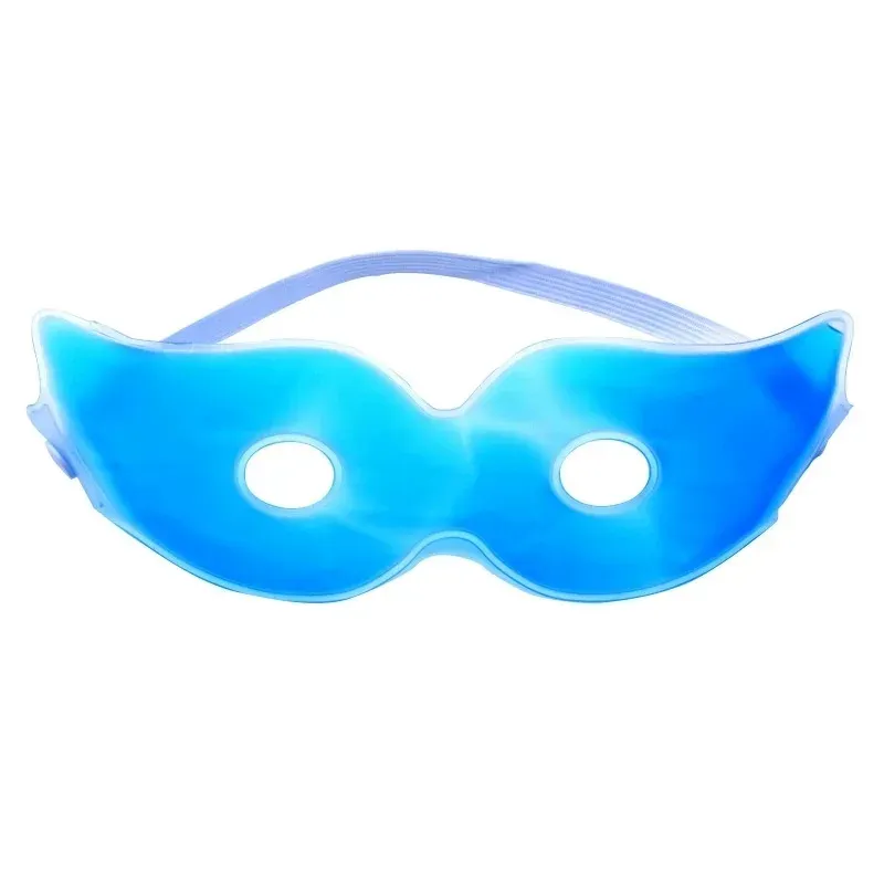 Lot de 5 masques rafraîchissants en gel pour les yeux réutilisables, soulagement de la fatigue oculaire et réduction des gonflements 8