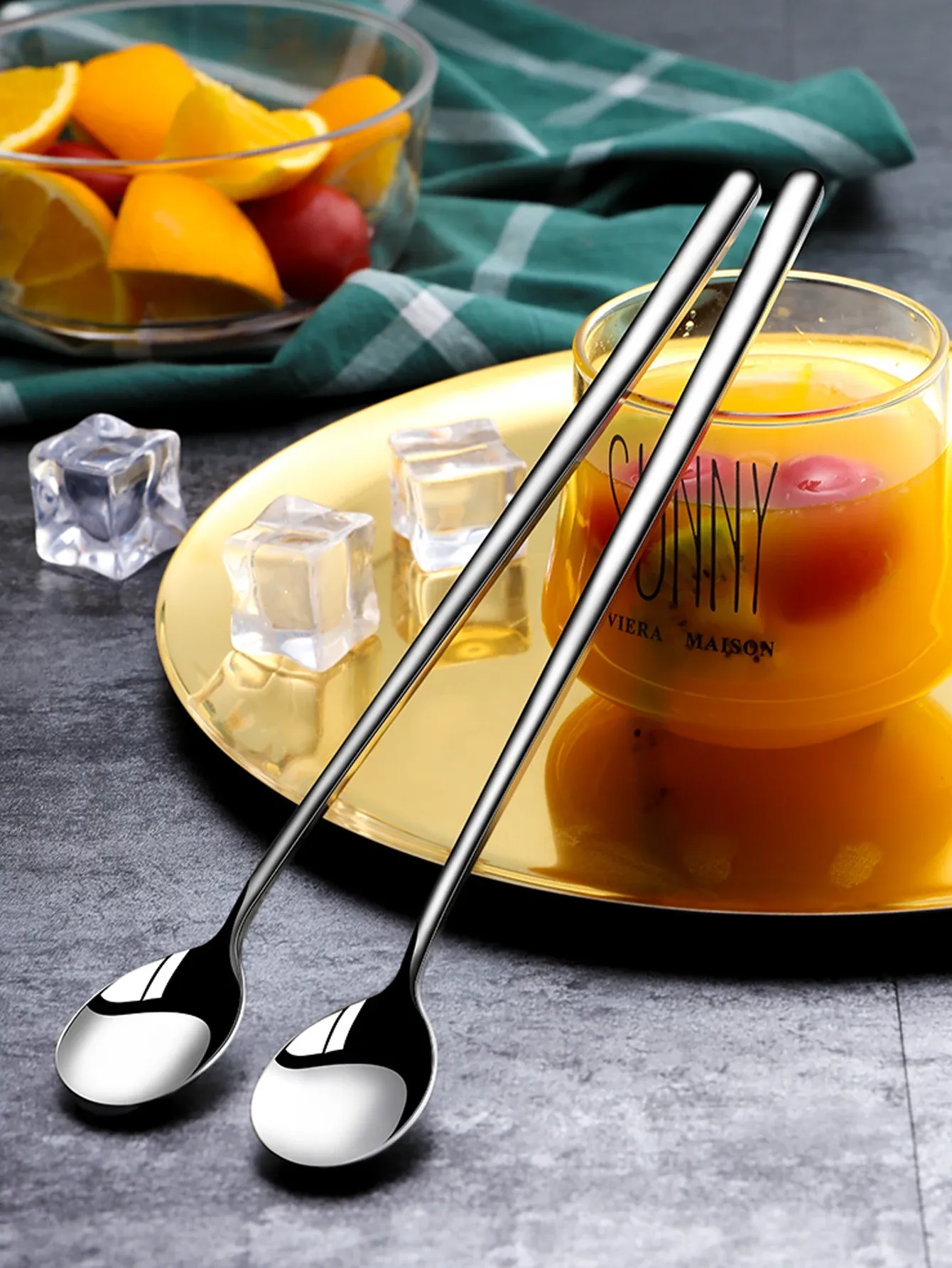 Cuillères à glace en acier inoxydable 304 - vue 3