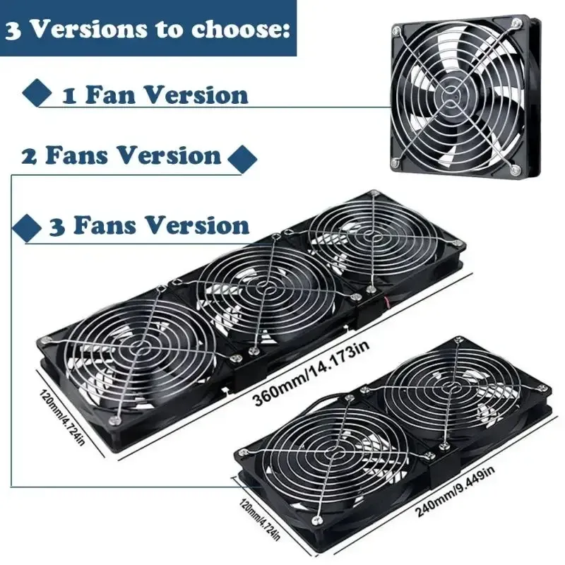 Ventilateur de refroidissement en situation
