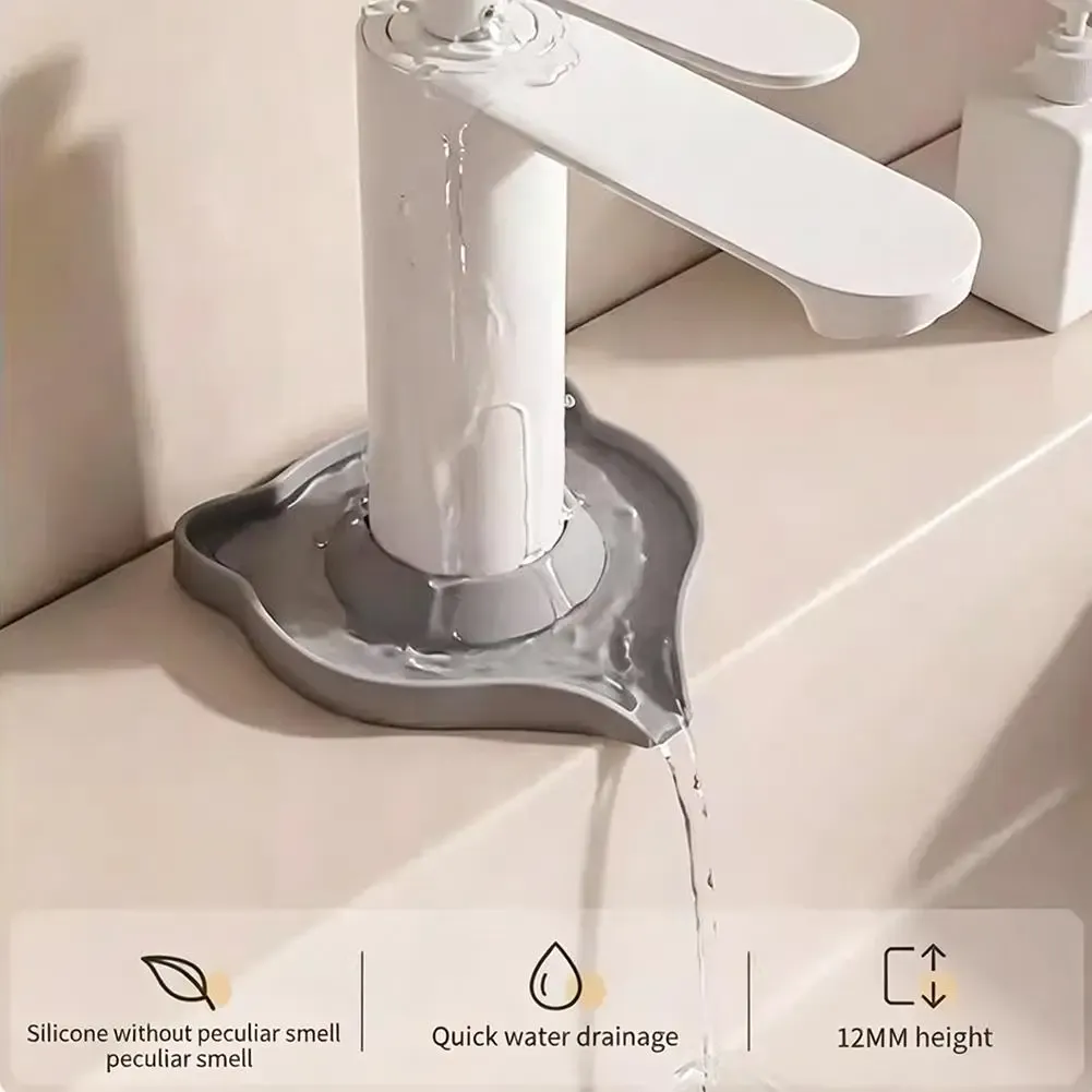 Protège-évier en silicone à tête de chat