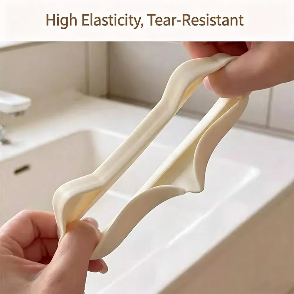 Protège-évier en silicone, détail de la gouttière