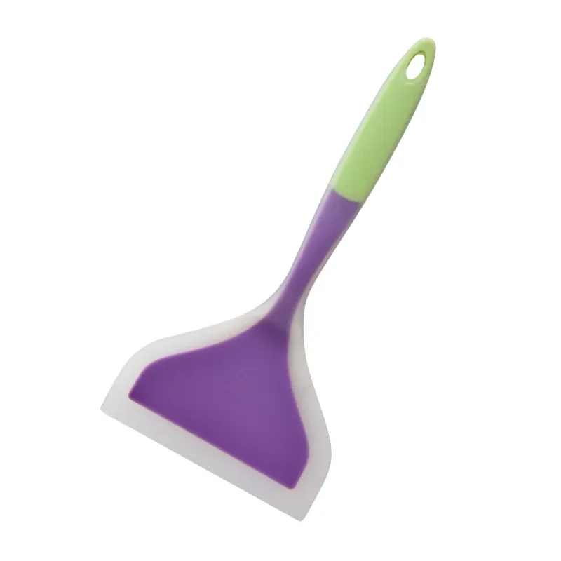 Spatule en silicone colorée de qualité alimentaire, résistante à la chaleur et antiadhésive 7