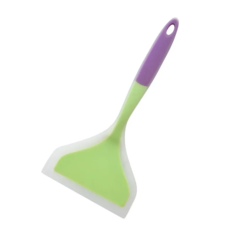 Spatule en silicone colorée de qualité alimentaire, résistante à la chaleur et antiadhésive 8