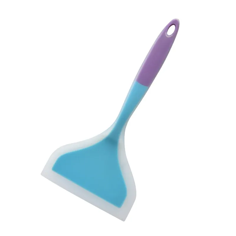 Spatule en silicone colorée de qualité alimentaire, résistante à la chaleur et antiadhésive 9