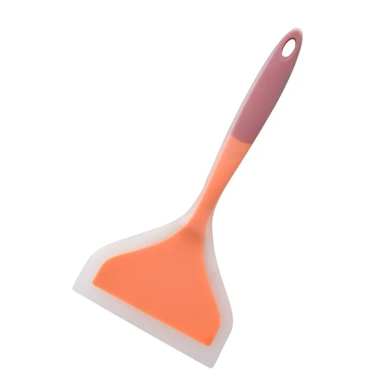 Spatule en silicone colorée de qualité alimentaire, résistante à la chaleur et antiadhésive 10