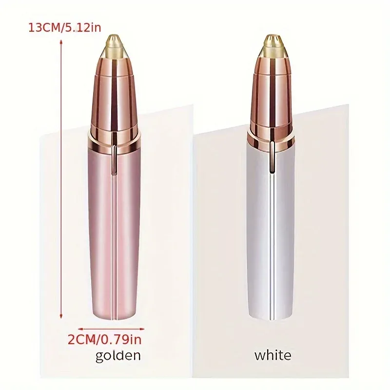 Rasoir électrique indolore pour femmes, épilateur rechargeable pour sourcils et visage 6