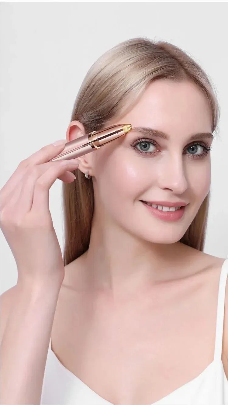 Épilateur de sourcils, résultat net et soigné
