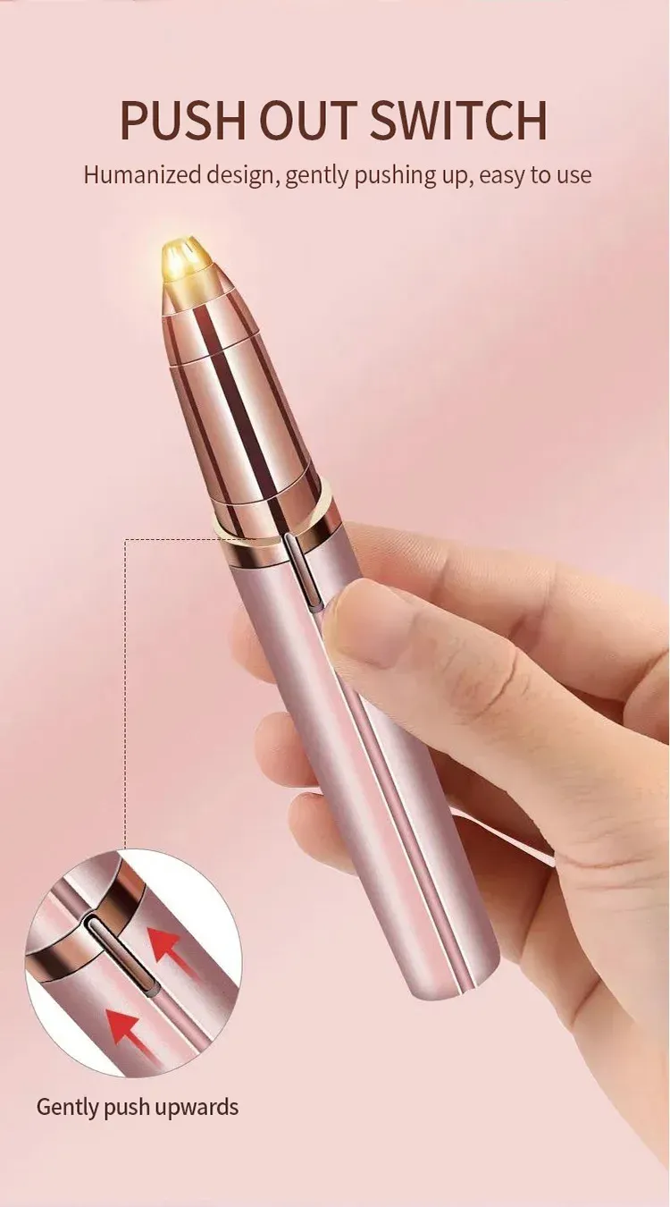 Rasoir de sourcils, confort et précision