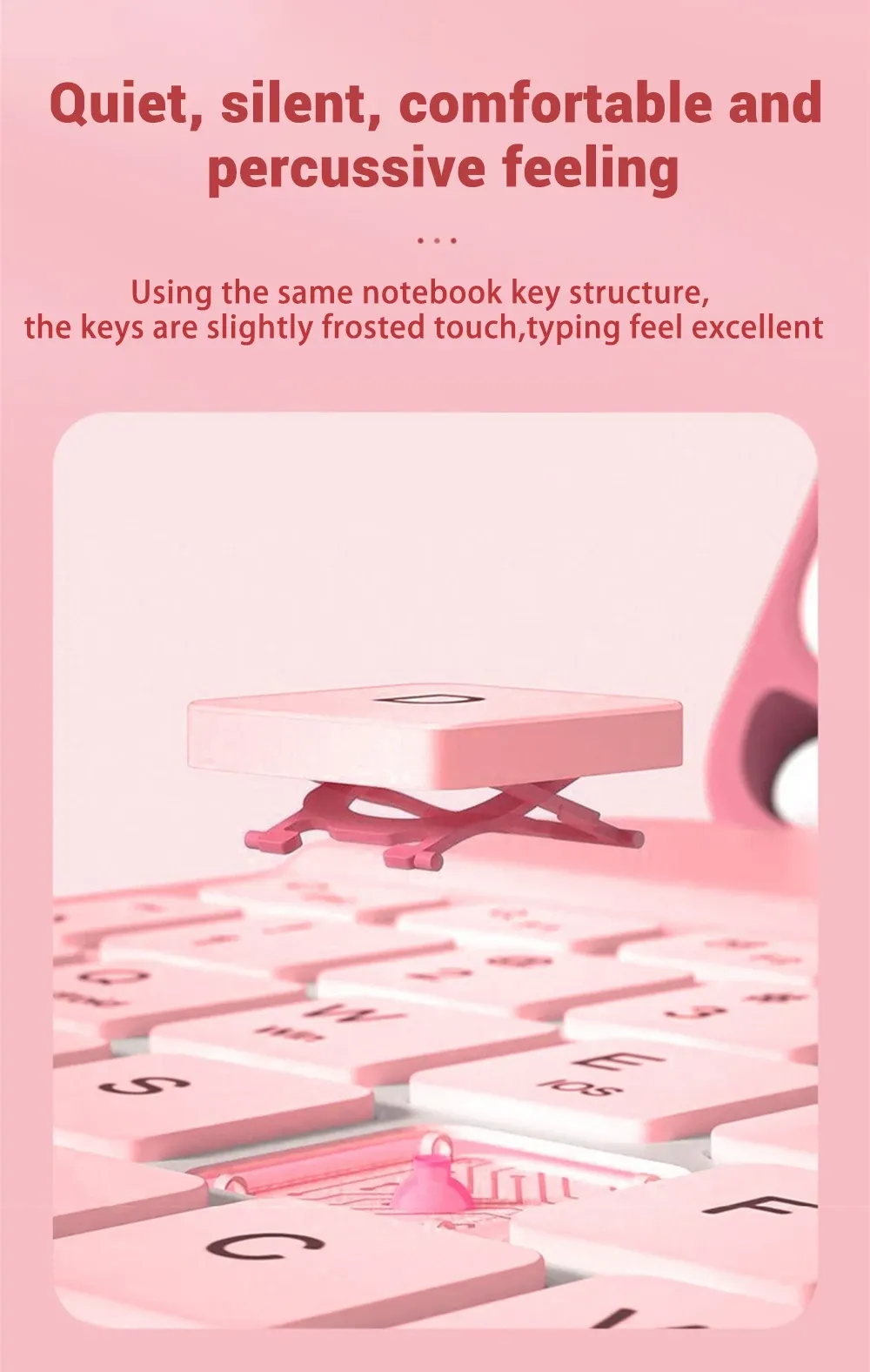 Détail des touches et du design