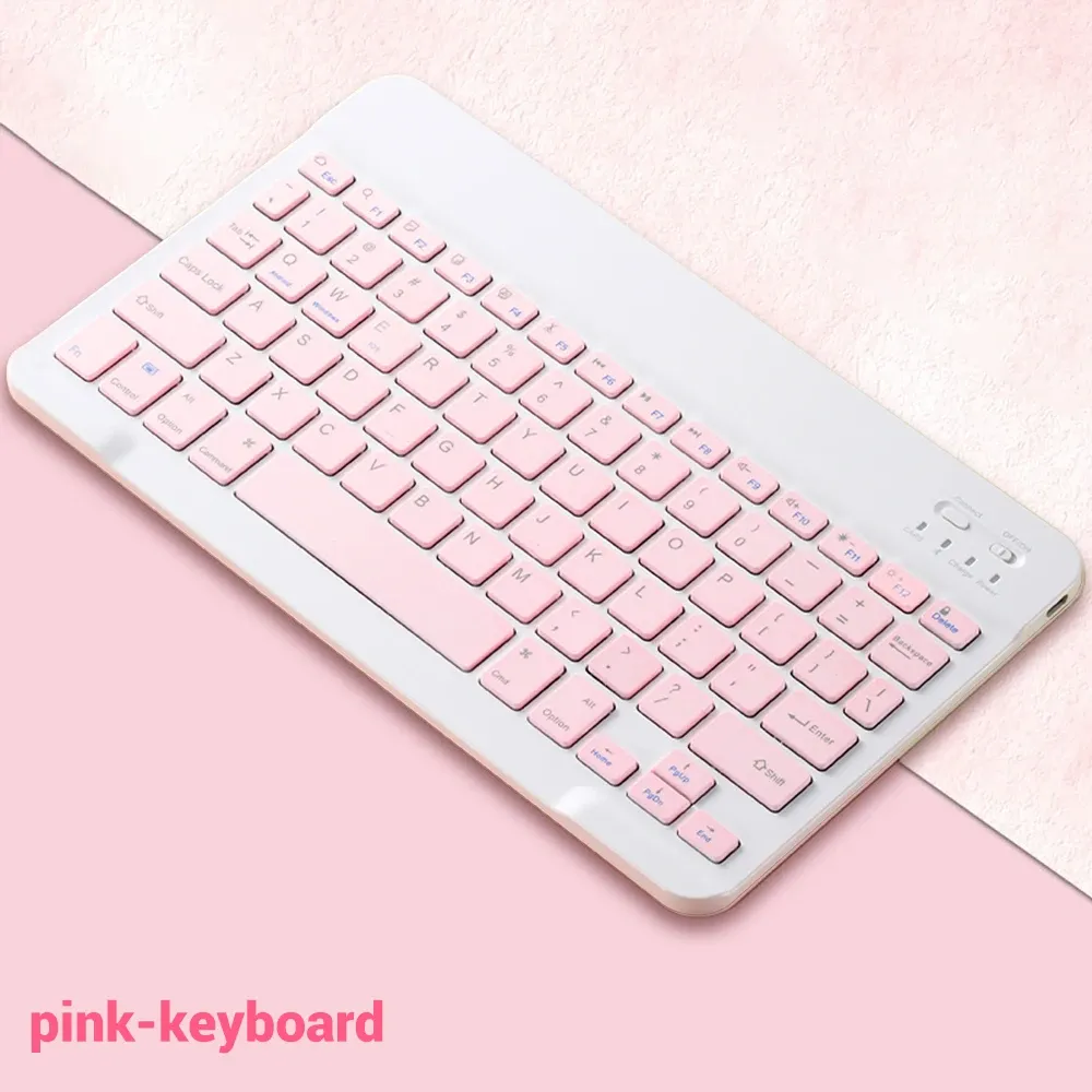 Clavier et souris Bluetooth sans fil compact pour tablette et smartphone, compatible iPad, Android, iOS et Windows 13