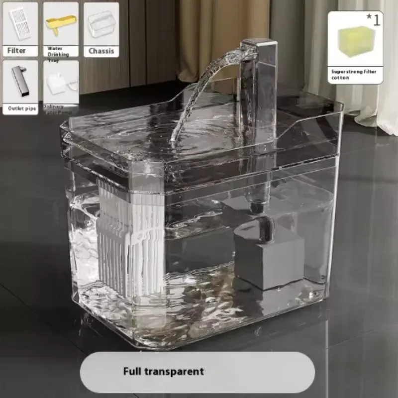 Fontaine à eau USB pour chat, entretien facile