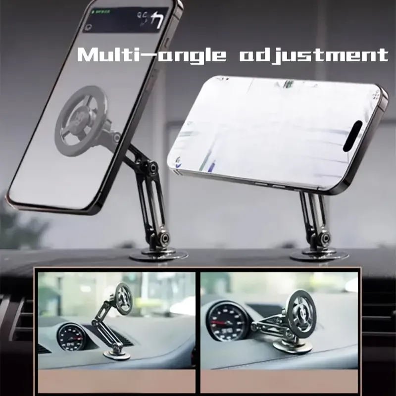 Support magnétique universel pour téléphone de voiture, rotatif, en PC étanche, compatible avec tous les smartphones (1 pièce) 3