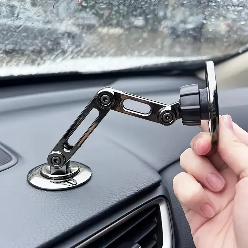 Support magnétique universel pour téléphone de voiture, rotatif, en PC étanche, compatible avec tous les smartphones (1 pièce)