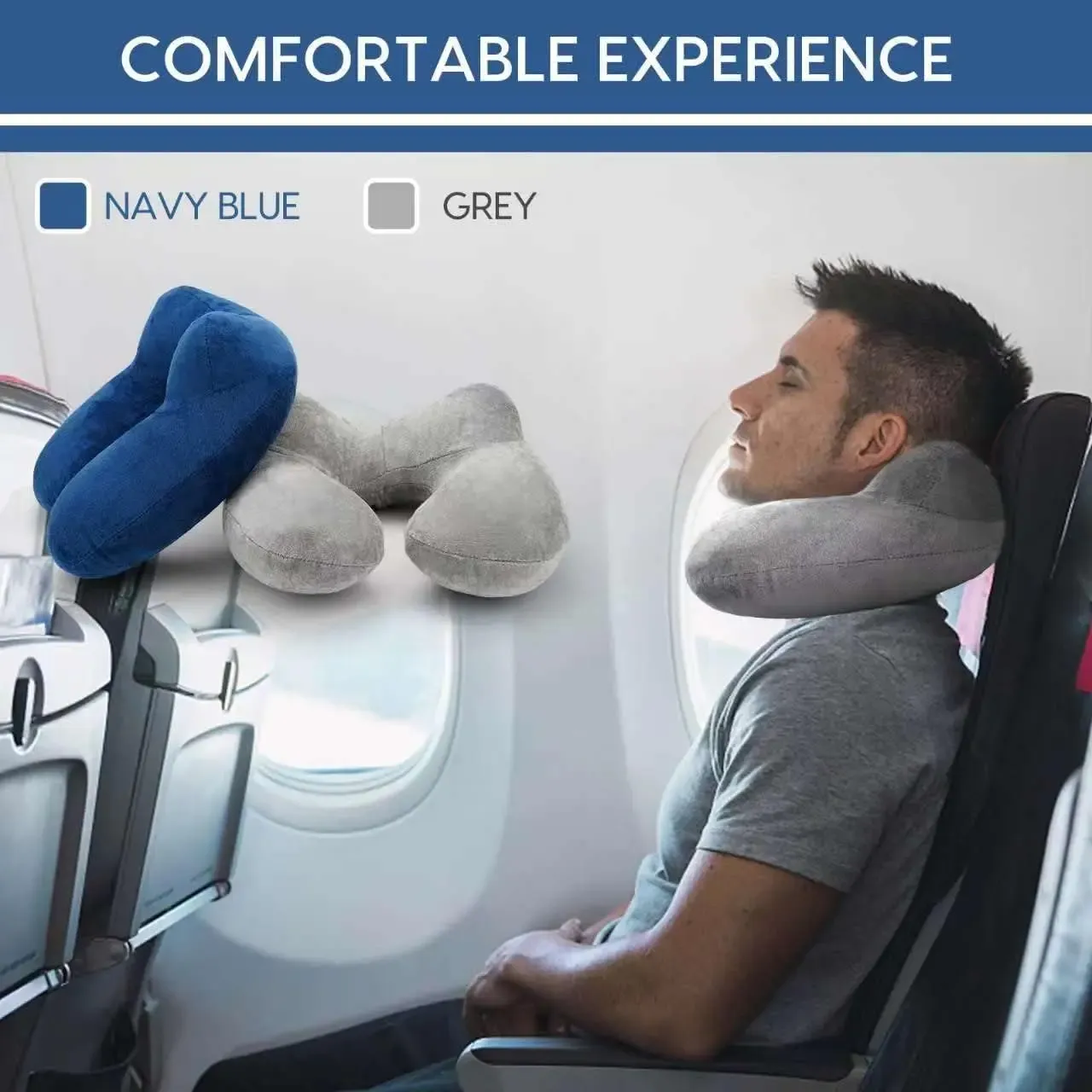 Oreiller de voyage gonflable confort au quotidien