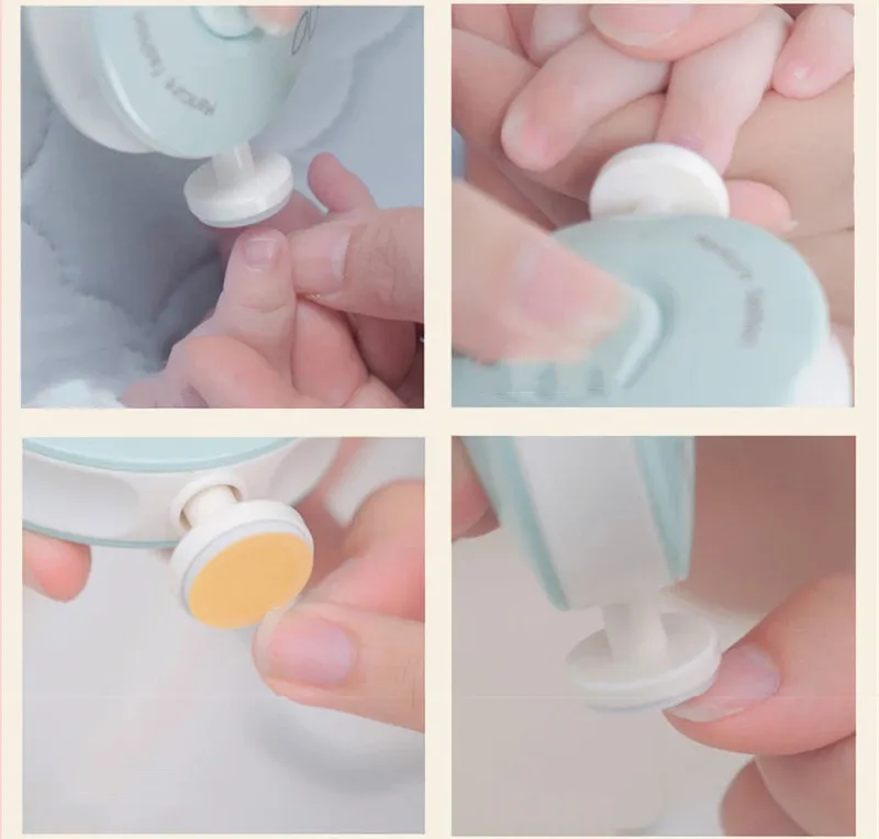 Coupe-ongles électrique pour bébé, gros plan