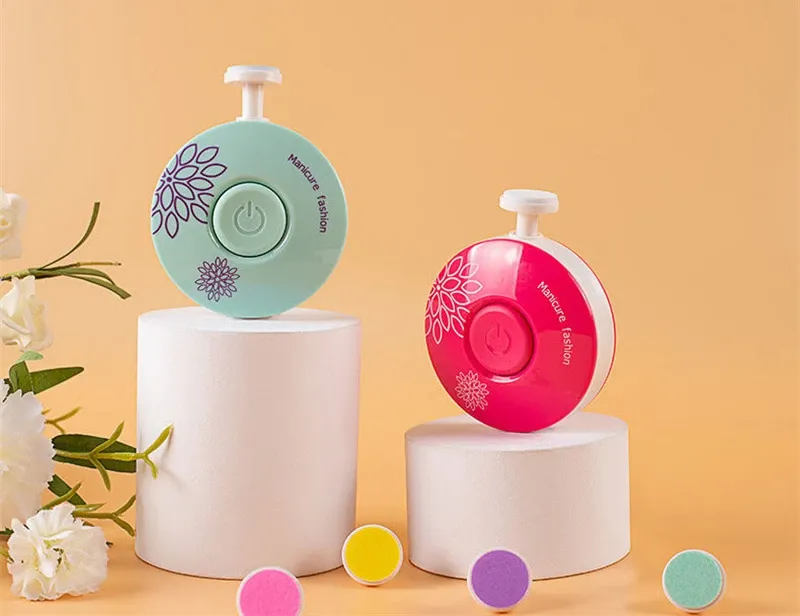 Coupe-ongles électrique pour bébé, vue rapprochée