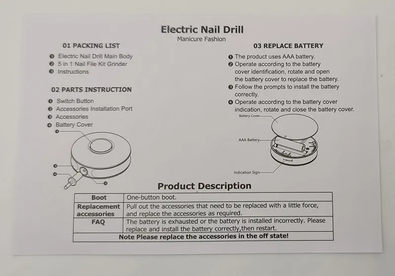 Coupe-ongles électrique pour bébé, usage quotidien