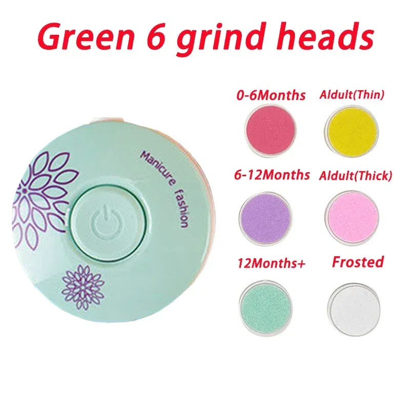 Coupe-ongles électrique pour bébé, lime à ongles pour enfant, kit de soins pour bébé, set de manucure, coupe facile, coupe-ongles pour nouveau-né 17