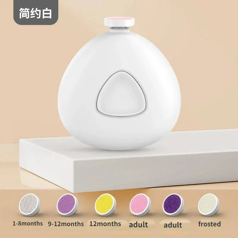Coupe-ongles électrique pour bébé, lime à ongles pour enfant, kit de soins pour bébé, set de manucure, coupe facile, coupe-ongles pour nouveau-né 7